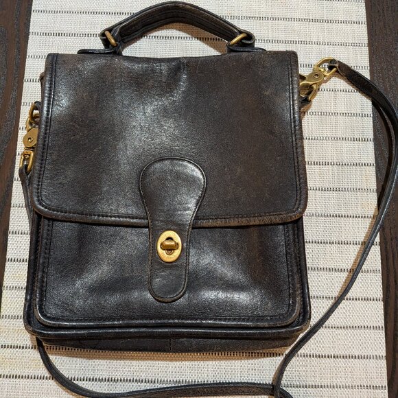 Vintage Coach Back (Navy Leather) - Picture 1 of 7